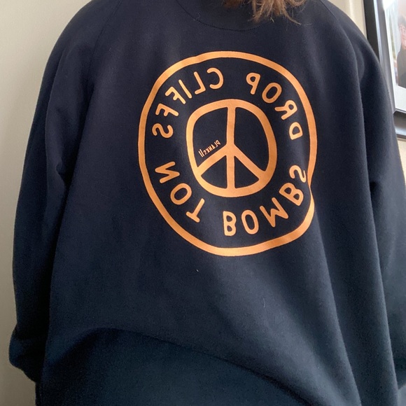 Planks Drop Cliffs Not Bombs Sweater - Picture 3 of 5